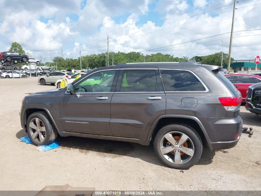 2014 Jeep Grand Cherokee Overland VIN: 1C4RJFCMXEC409750 Lot: 40071078