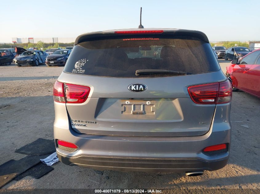 2020 Kia Sorento 3.3L Lx VIN: 5XYPG4A56LG690220 Lot: 40071079