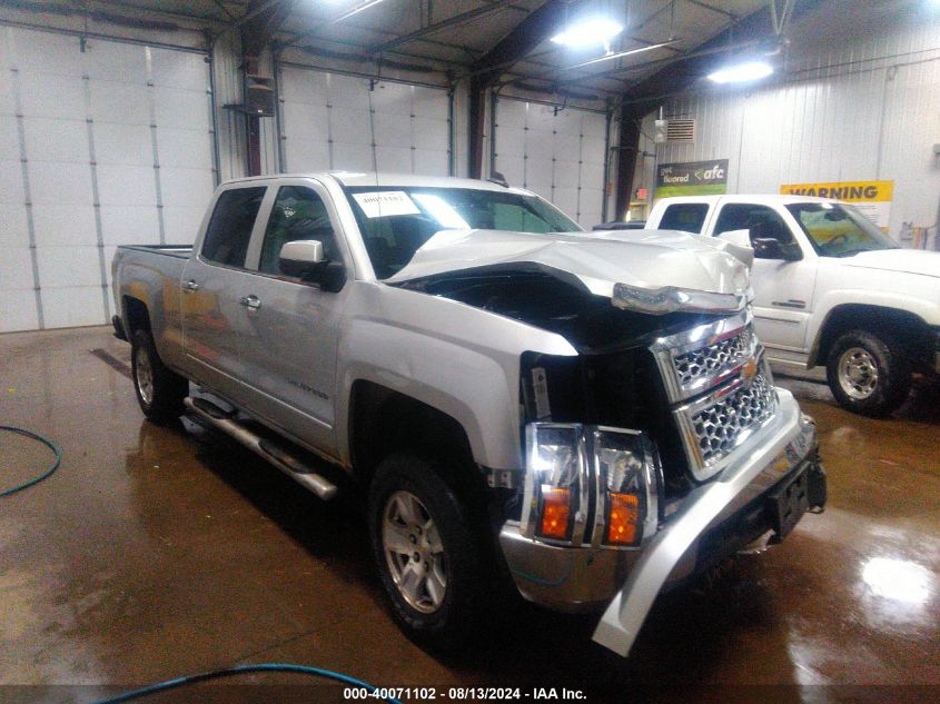 2015 Chevrolet Silverado 1500 1Lt/2Lt VIN: 3GCUKREC1FG315283 Lot: 40071102