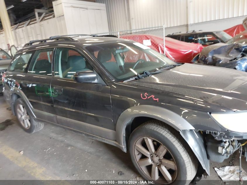 2009 Subaru Outback 2.5I VIN: 4S4BP61C197345201 Lot: 40071103