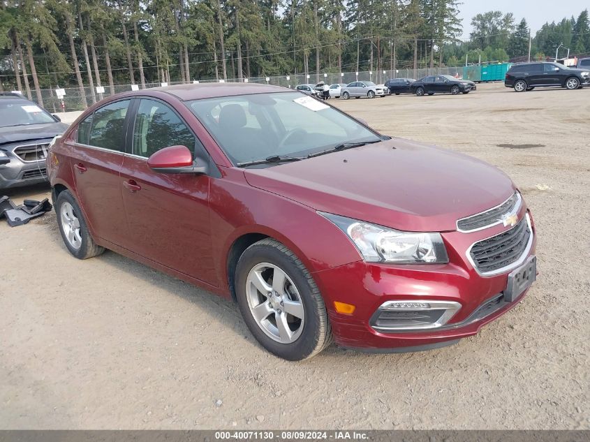 2015 Chevrolet Cruze Lt VIN: 1G1PC5SB3F7127612 Lot: 40071130