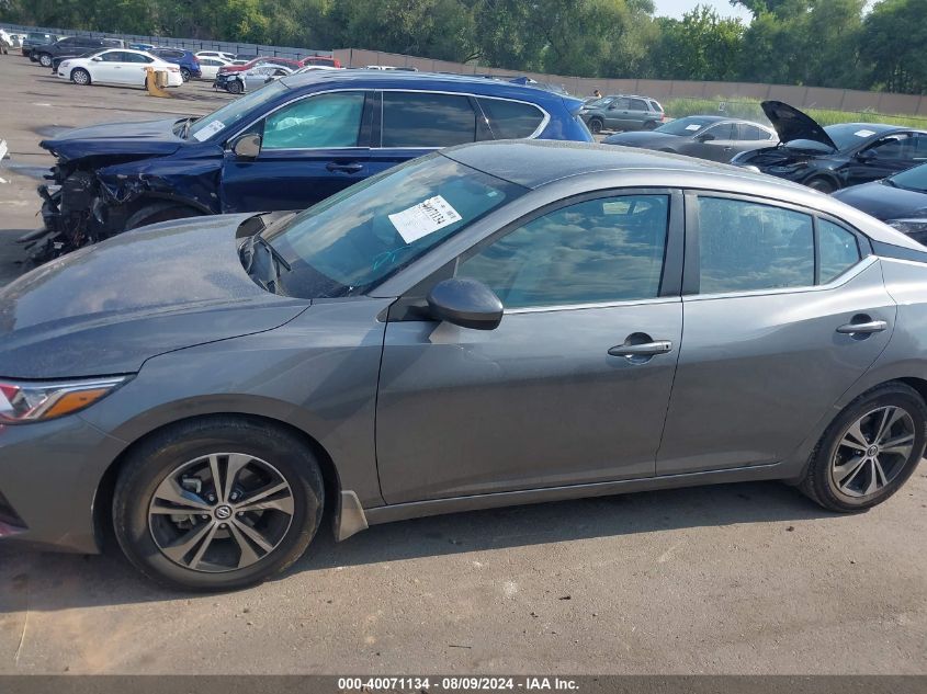 2023 Nissan Sentra Sv Xtronic Cvt VIN: 3N1AB8CVXPY309899 Lot: 40071134