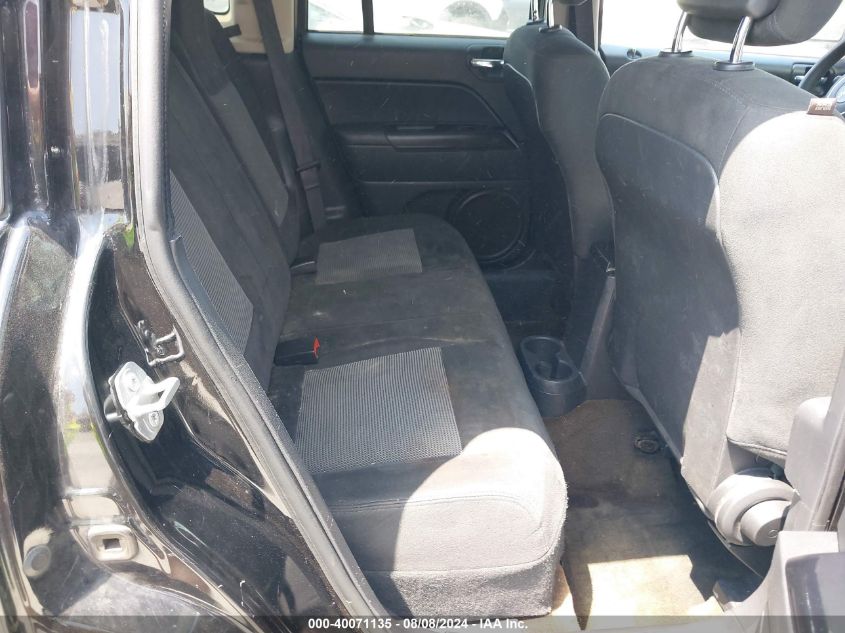 2016 Jeep Compass Sport VIN: 1C4NJCBA5GD665263 Lot: 40071135