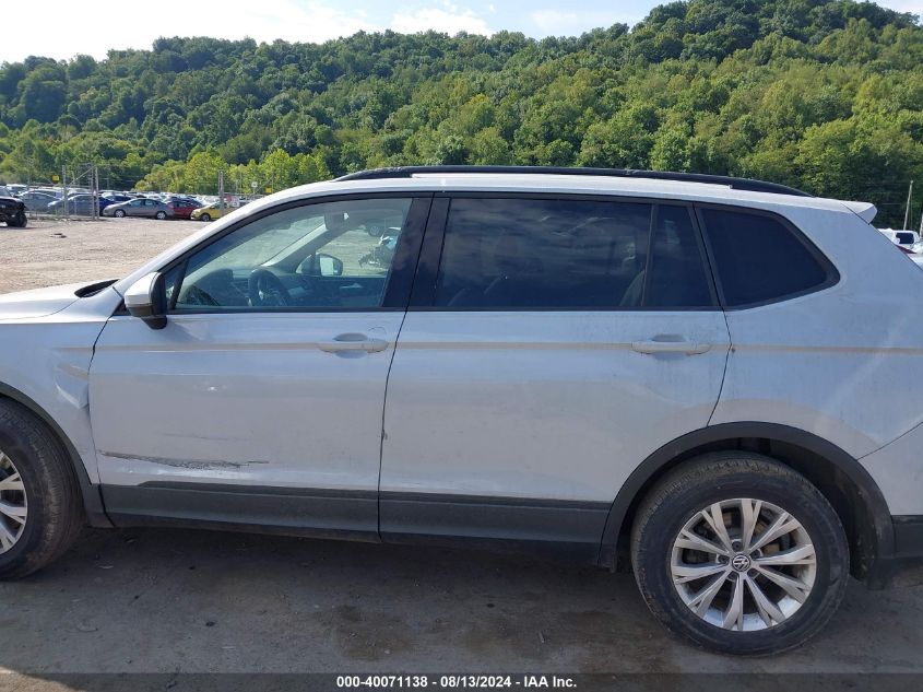 2018 Volkswagen Tiguan 2.0T S VIN: 3VV0B7AX7JM123227 Lot: 40071138