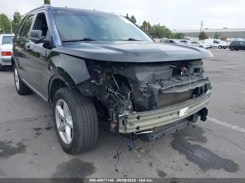 VIN 1FM5K7D87KGB09862 2019 FORD EXPLORER XLT