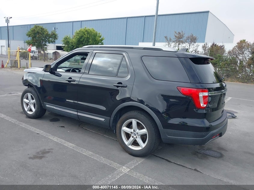 VIN 1FM5K7D87KGB09862 2019 FORD EXPLORER XLT