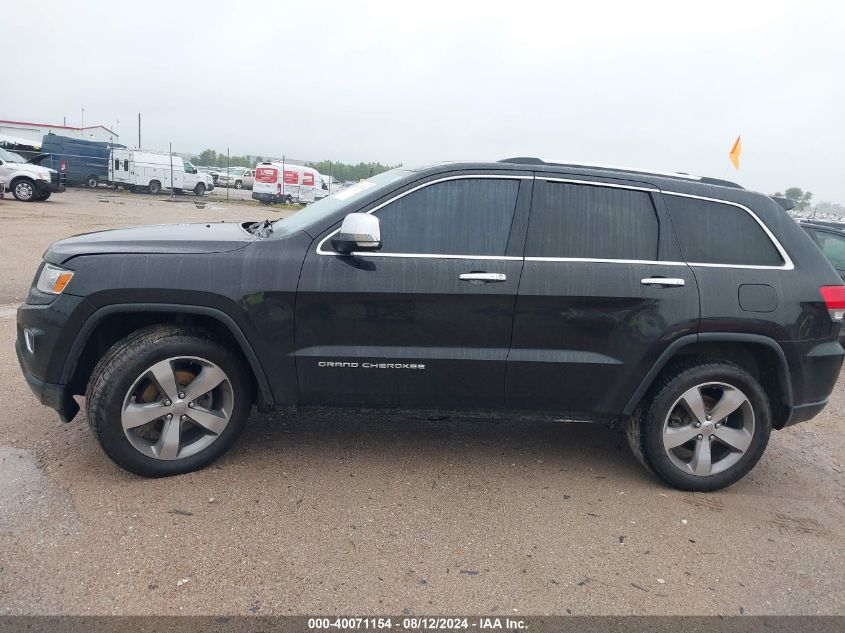 2014 Jeep Grand Cherokee Limited VIN: 1C4RJFBG5EC325184 Lot: 40071154