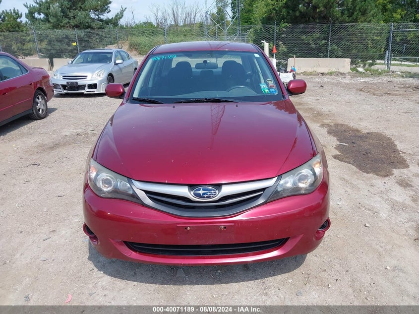 2011 Subaru Impreza 2.5I VIN: JF1GE6A65BH505774 Lot: 40071189