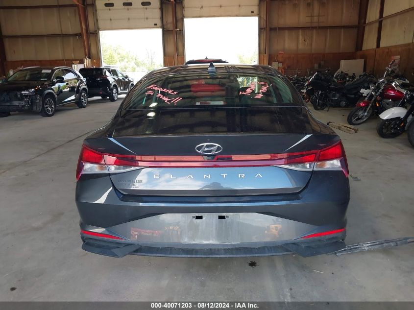 2021 Hyundai Elantra Sel VIN: 5NPLM4AG8MH026245 Lot: 40071203