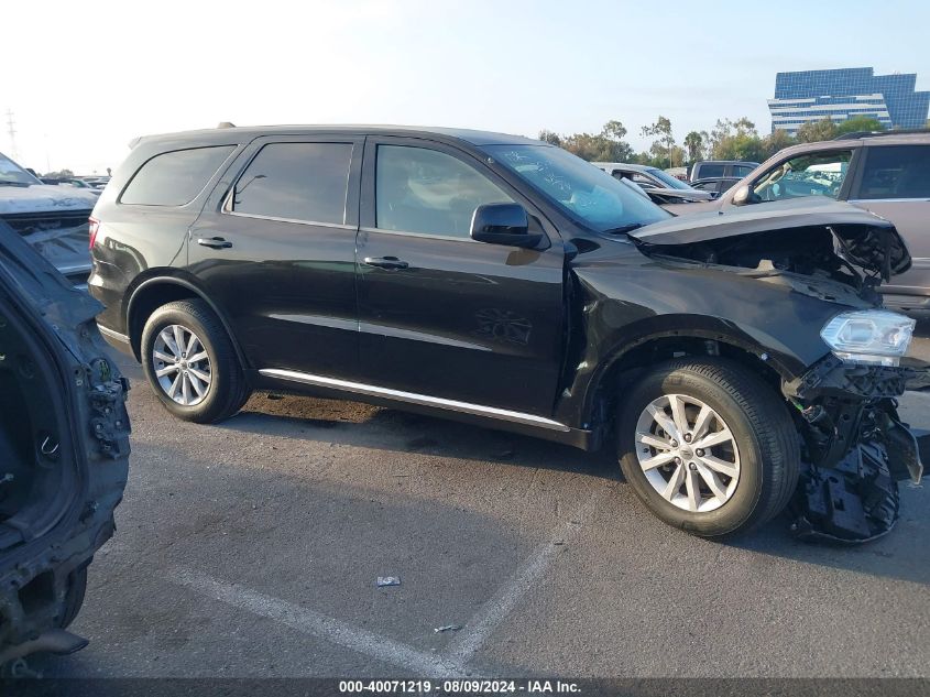 2021 Dodge Durango Sxt Rwd VIN: 1C4RDHAG7MC520142 Lot: 40071219