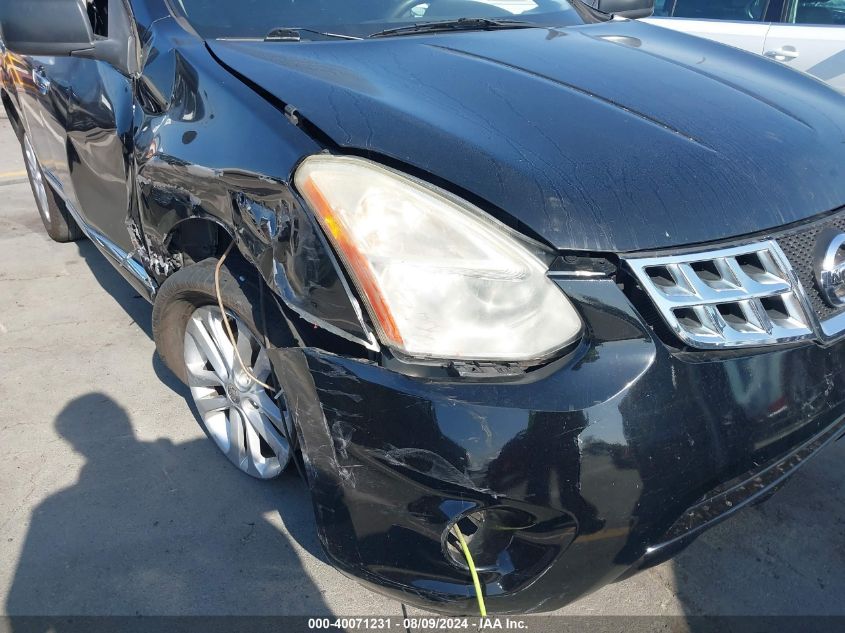 2012 Nissan Rogue S VIN: JN8AS5MT9CW603843 Lot: 40071231