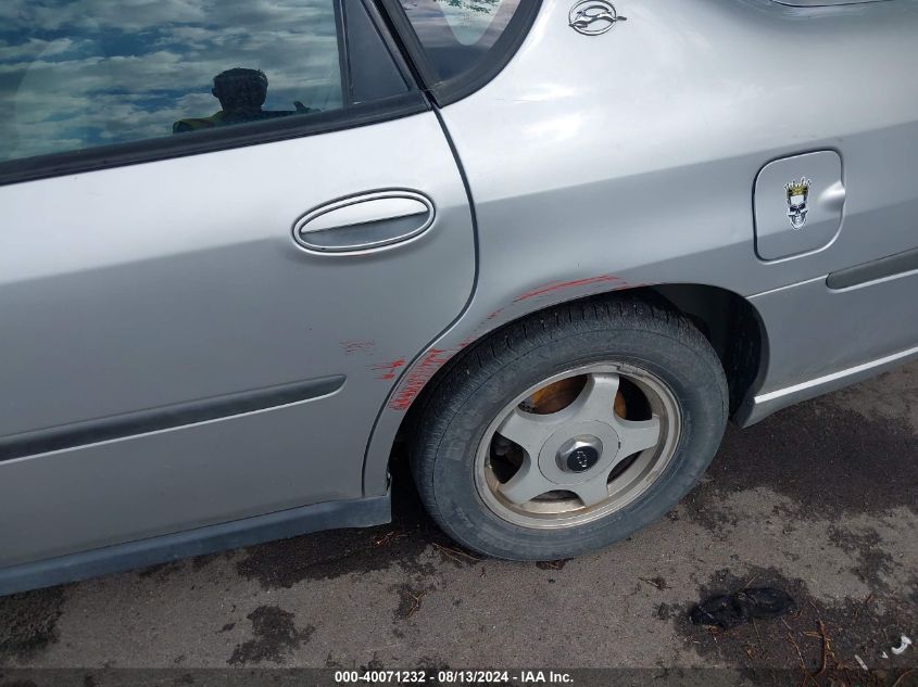 2004 Chevrolet Impala VIN: 2G1WF52EX49191140 Lot: 40071232