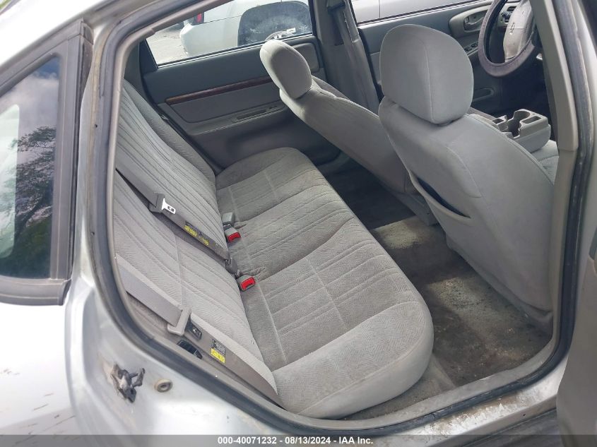 2004 Chevrolet Impala VIN: 2G1WF52EX49191140 Lot: 40071232