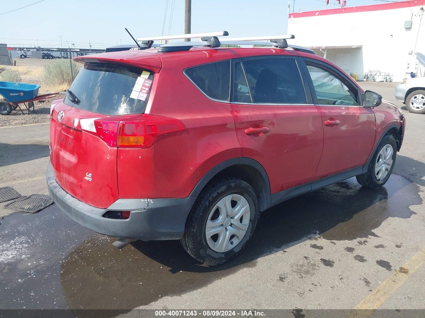 2014 TOYOTA RAV4 LE - JTMBFREV0E5029928