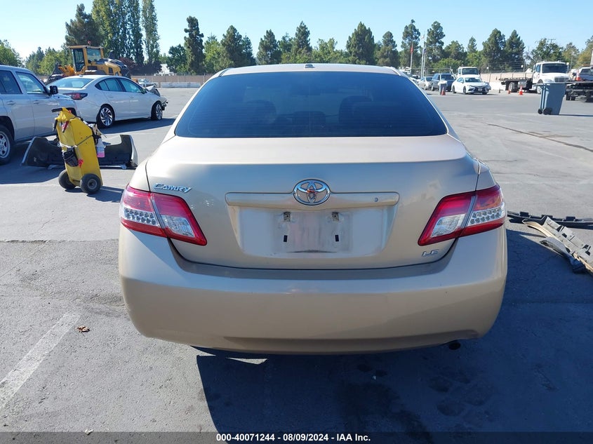 2010 Toyota Camry Le VIN: 4T1BF3EK4AU017201 Lot: 40071244
