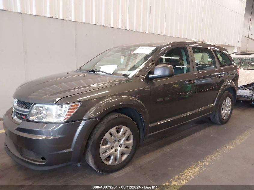 2015 Dodge Journey American Value Pkg VIN: 3C4PDCAB3FT692027 Lot: 40071251