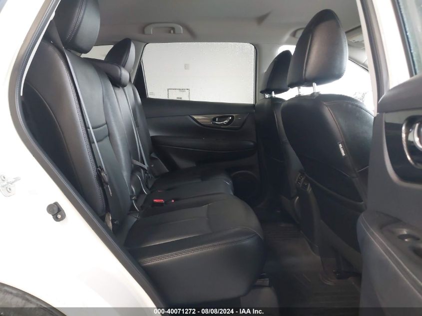 2016 Nissan Rogue Sl VIN: KNMAT2MV9GP712635 Lot: 40071272