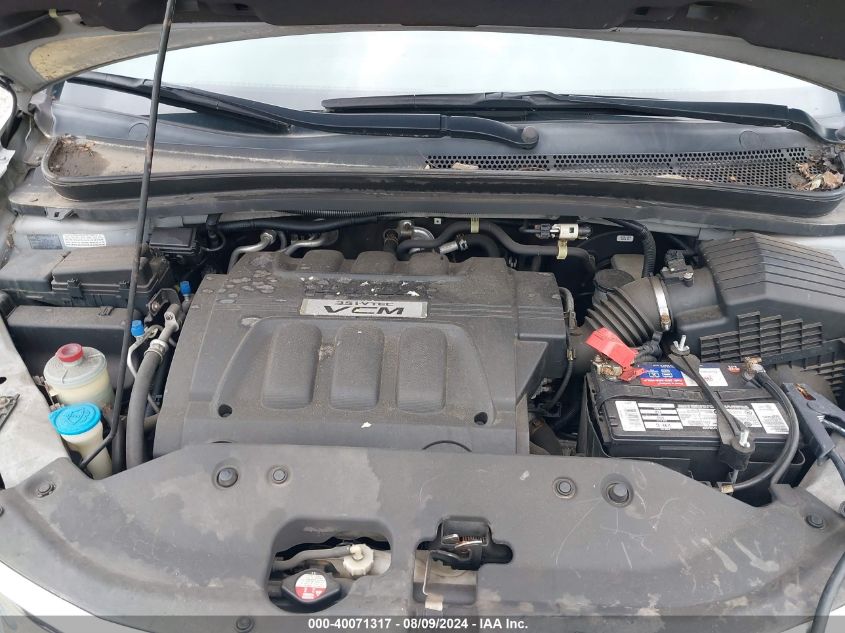 2010 Honda Odyssey Ex-L VIN: 5FNRL3H74AB041011 Lot: 40071317