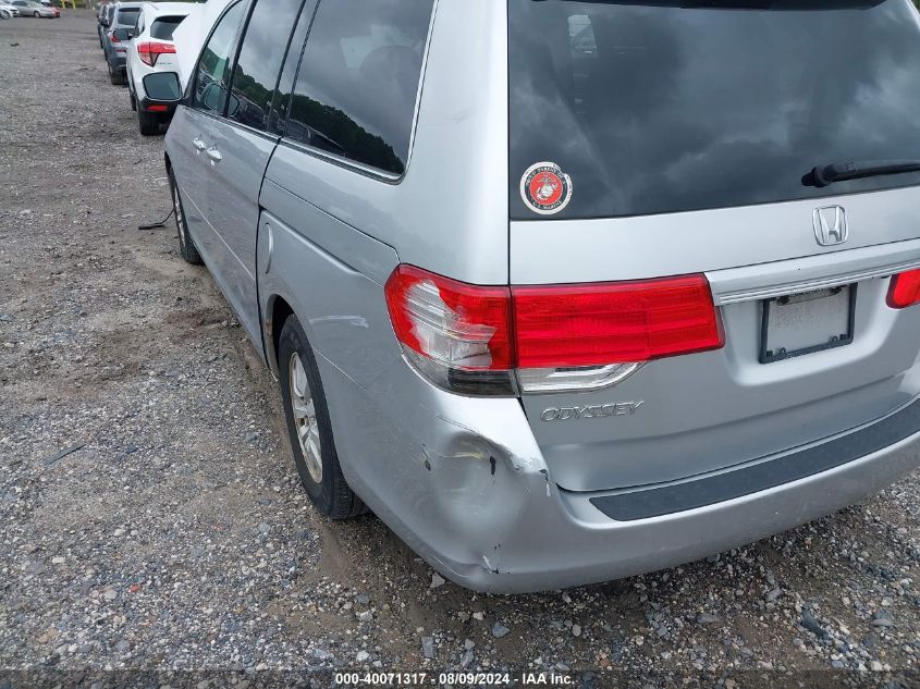 2010 Honda Odyssey Ex-L VIN: 5FNRL3H74AB041011 Lot: 40071317