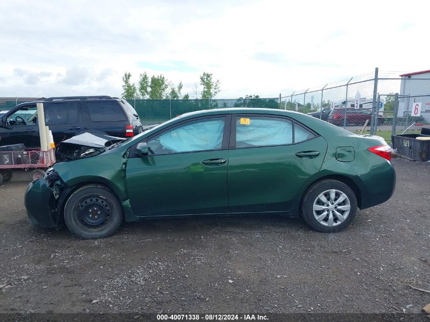 2015 Toyota Corolla Le VIN: 2T1BURHE6FC297145 Lot: 40071338