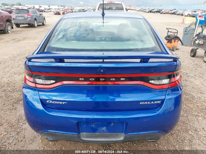 1C3CDFBA6DD103713 2013 Dodge Dart Rallye