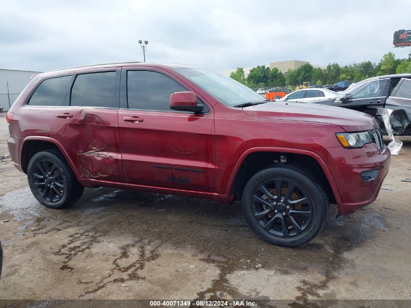 2019 Jeep Grand Cherokee Altitude 4X4 VIN: 1C4RJFAG8KC787560 Lot: 40071349