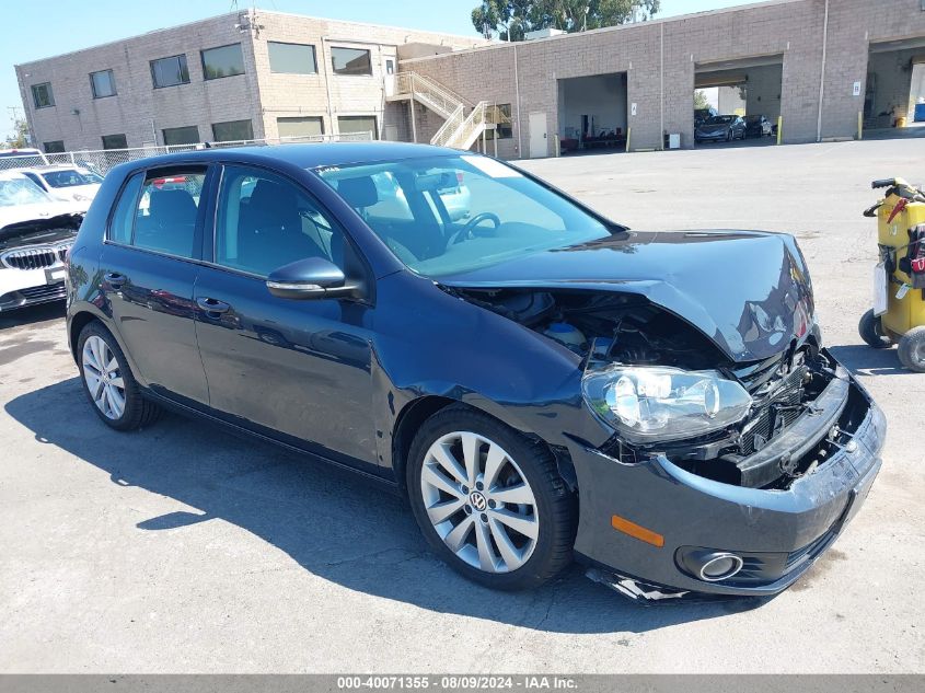 2012 Volkswagen Golf Tdi 4-Door VIN: WVWDM7AJXCW174827 Lot: 40071355