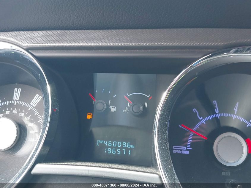 2010 Ford Mustang V6/V6 Premium VIN: 1ZVBP8AN8A5161727 Lot: 40071360