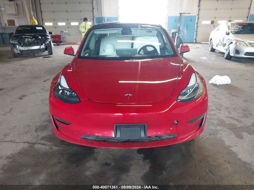 2022 Tesla Model 3 VIN: 5YJ3E1EB8NF179220 Lot: 40071361