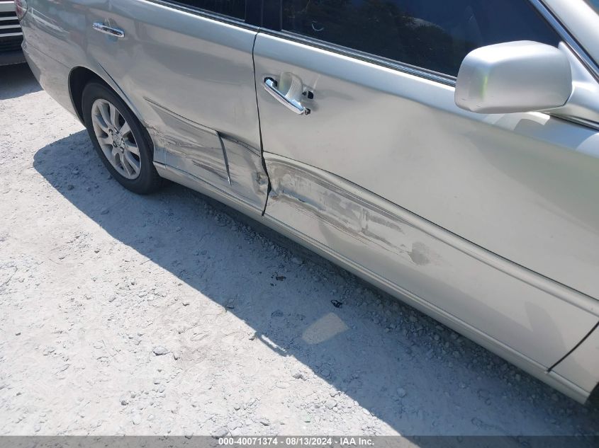 2003 Lexus Es 300 300 VIN: JTHBF30G136016455 Lot: 40071374