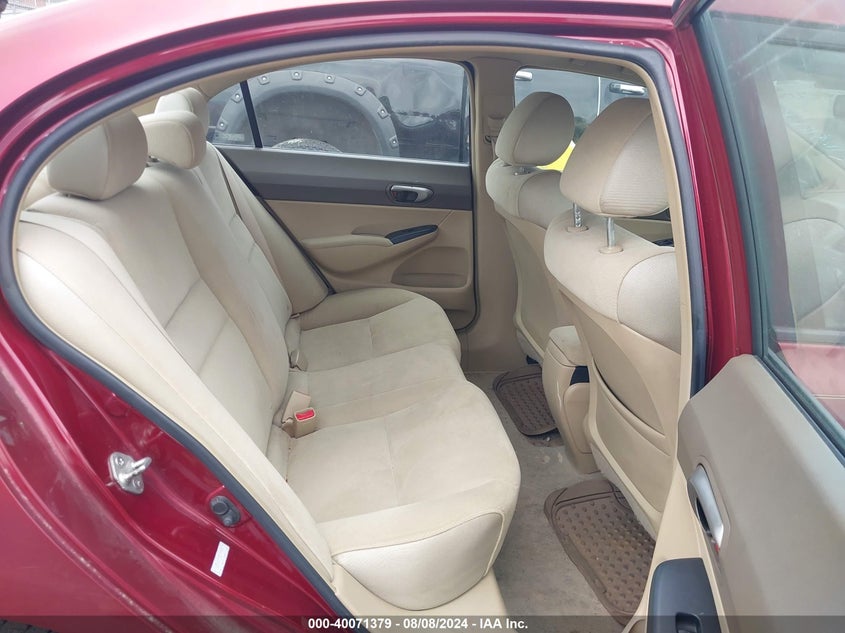 2007 Honda Civic Lx VIN: 1HGFA16557L119947 Lot: 40071379