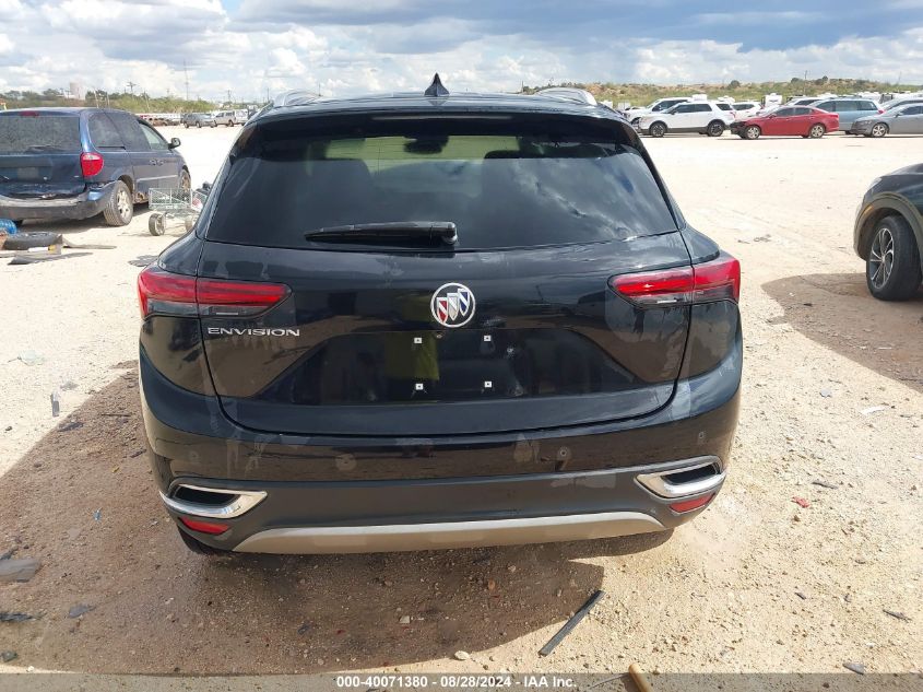 2022 Buick Envision Fwd Preferred VIN: LRBAZLR4XND123045 Lot: 40071380