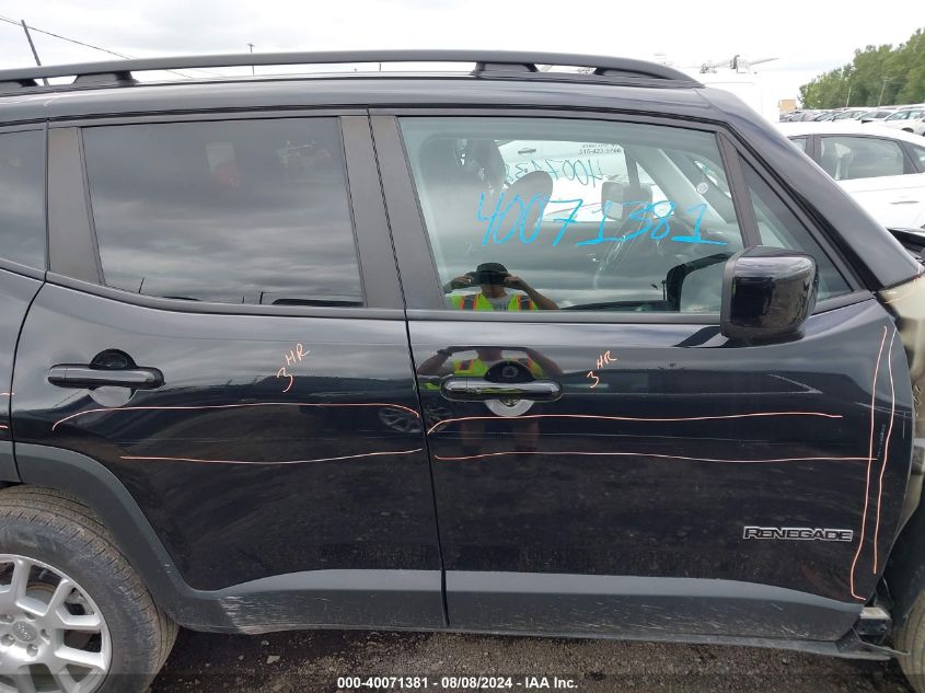 2021 Jeep Renegade Latitude 4X4 VIN: ZACNJDBB1MPM75162 Lot: 40071381