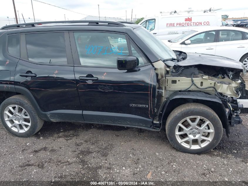 2021 Jeep Renegade Latitude 4X4 VIN: ZACNJDBB1MPM75162 Lot: 40071381