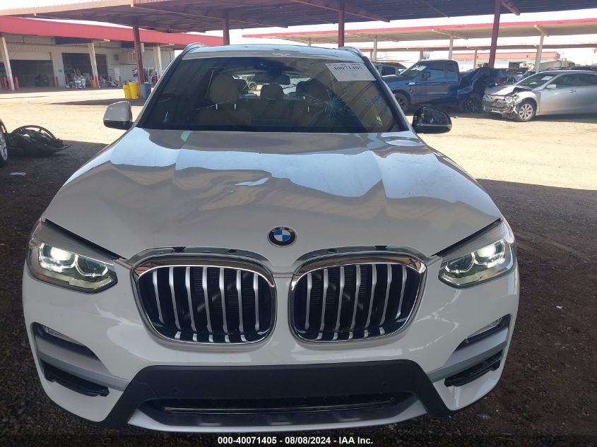 2018 BMW X3 xDrive30I VIN: 5UXTR9C57JLD59748 Lot: 40071405