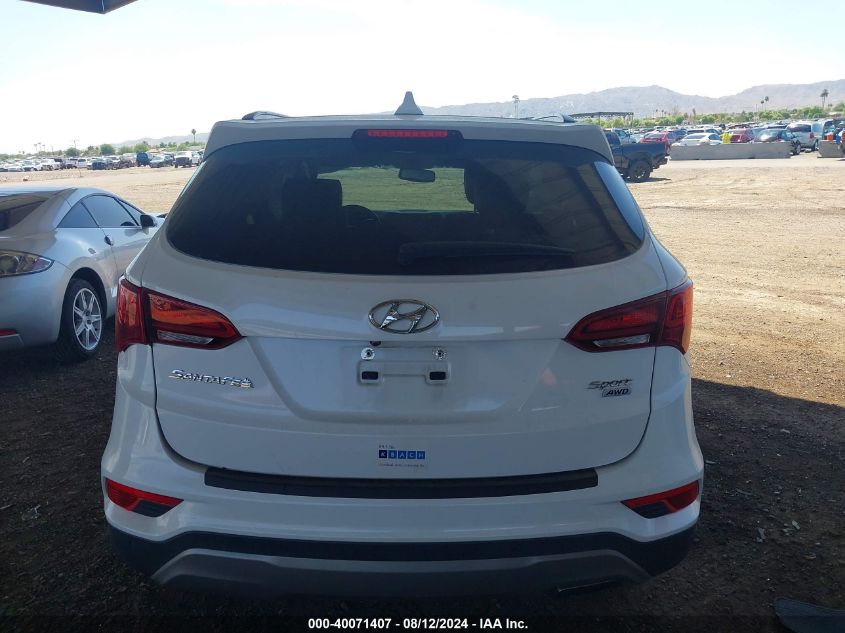 2018 Hyundai Santa Fe Sport 2.4 Luxury VIN: 5NMZUDLB7JH079233 Lot: 40071407