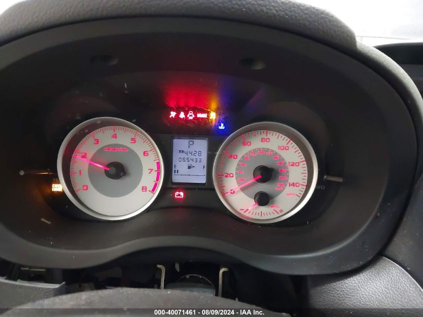 2012 Subaru Impreza 2.0I Premium VIN: JF1GJAC61CH021517 Lot: 40071461