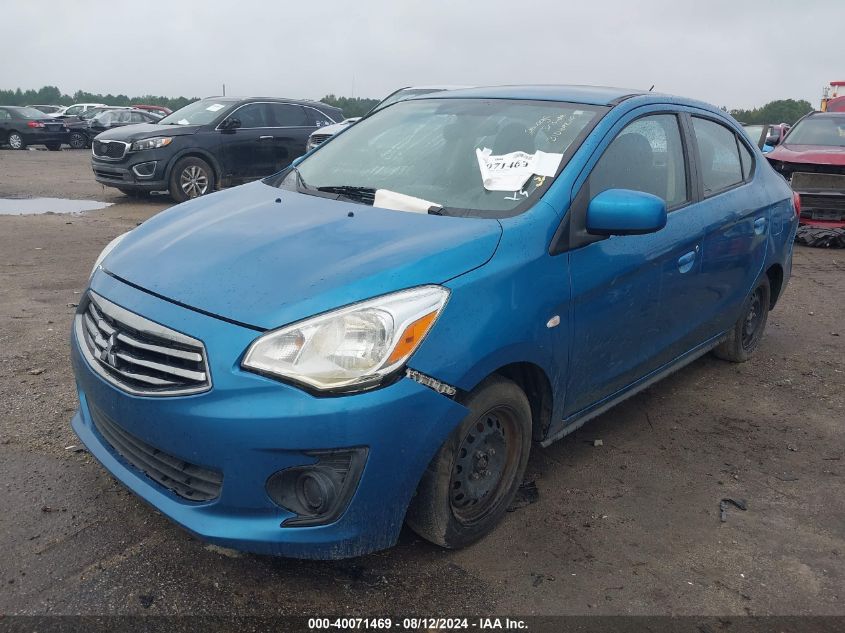 2019 Mitsubishi Mirage G4 Es VIN: ML32F3FJ7KHF18755 Lot: 40071469