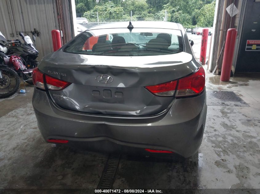 2013 Hyundai Elantra Gls VIN: 5NPDH4AE6DH425288 Lot: 40071472