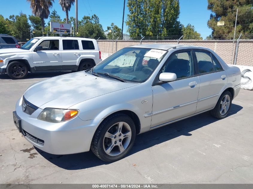 2003 Mazda Protege Dx/Es/Lx VIN: JM1BJ225X30101139 Lot: 40071474