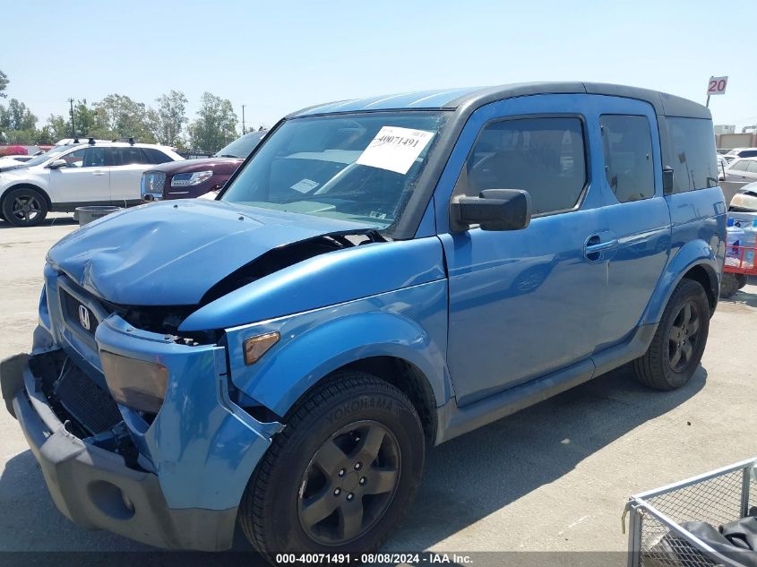 2006 Honda Element Ex VIN: 5J6YH27776L009709 Lot: 40071491