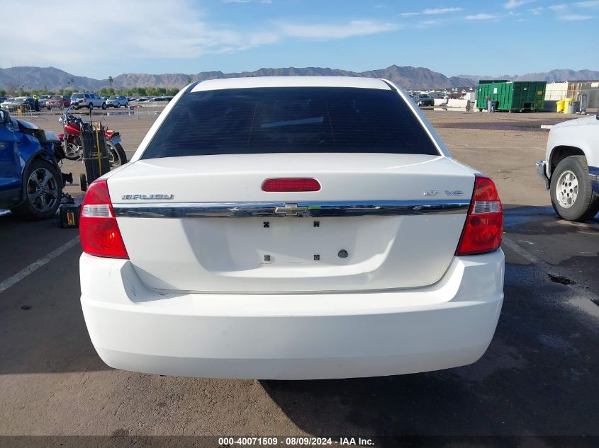 2006 Chevrolet Malibu Lt VIN: 1G1ZT51856F208809 Lot: 40071509