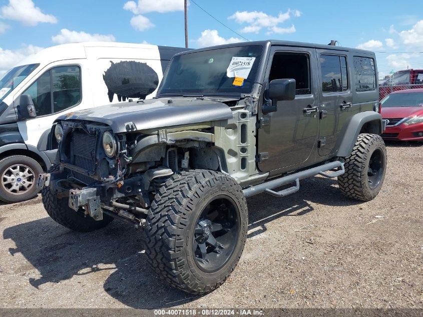 2017 Jeep Wrangler Unlimited Sport 4X4 VIN: 1C4BJWDG3HL554594 Lot: 40071518