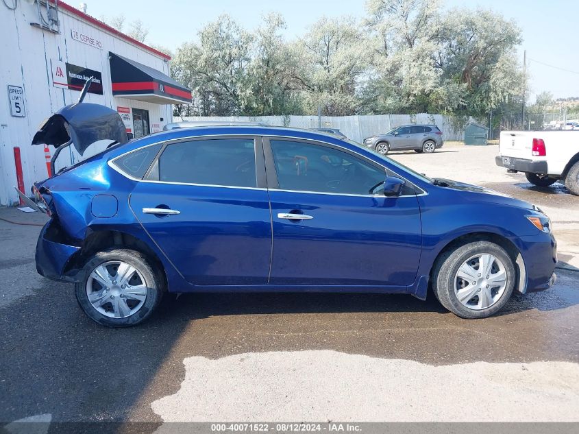 2017 Nissan Sentra Sv VIN: 3N1AB7AP8HL661389 Lot: 40071522