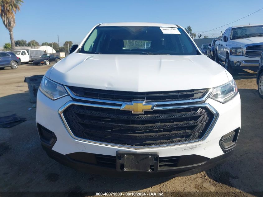 2018 Chevrolet Traverse Ls VIN: 1GNERFKW4JJ106874 Lot: 40071539