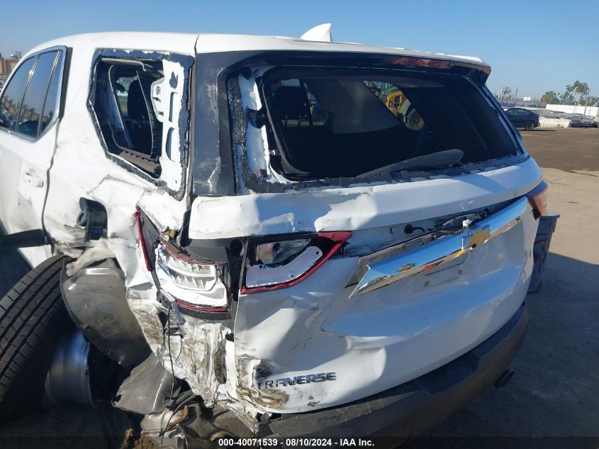 2018 Chevrolet Traverse Ls VIN: 1GNERFKW4JJ106874 Lot: 40071539