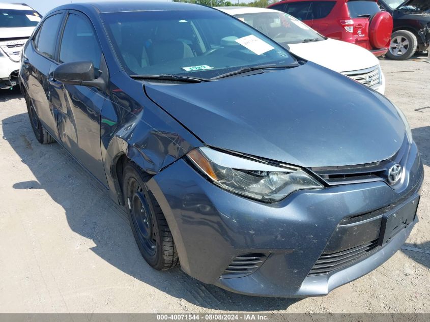 2016 Toyota Corolla Le VIN: 5YFBURHE2GP421929 Lot: 40071544