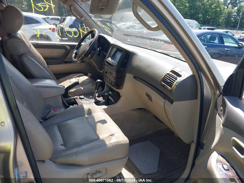 2003 Toyota Land Cruiser Base (A5) VIN: JTEHT05J932042604 Lot: 40071562