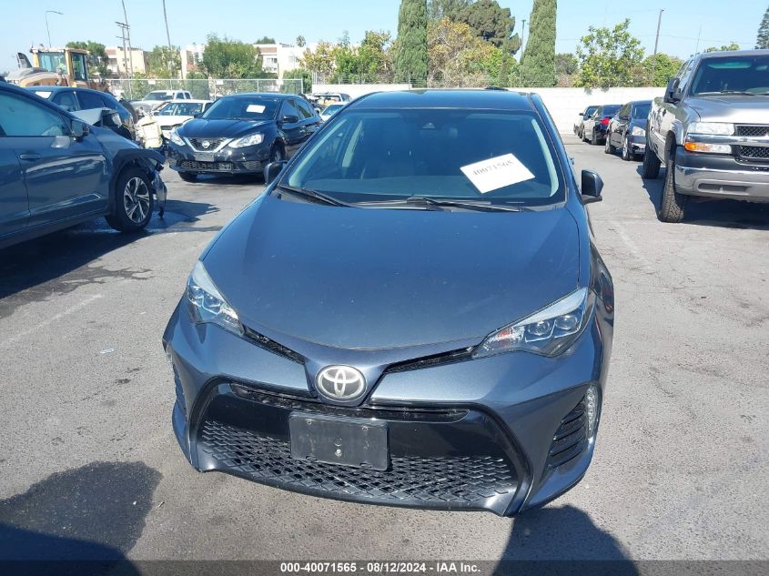 2017 Toyota Corolla Se VIN: 5YFBURHE9HP647970 Lot: 40071565