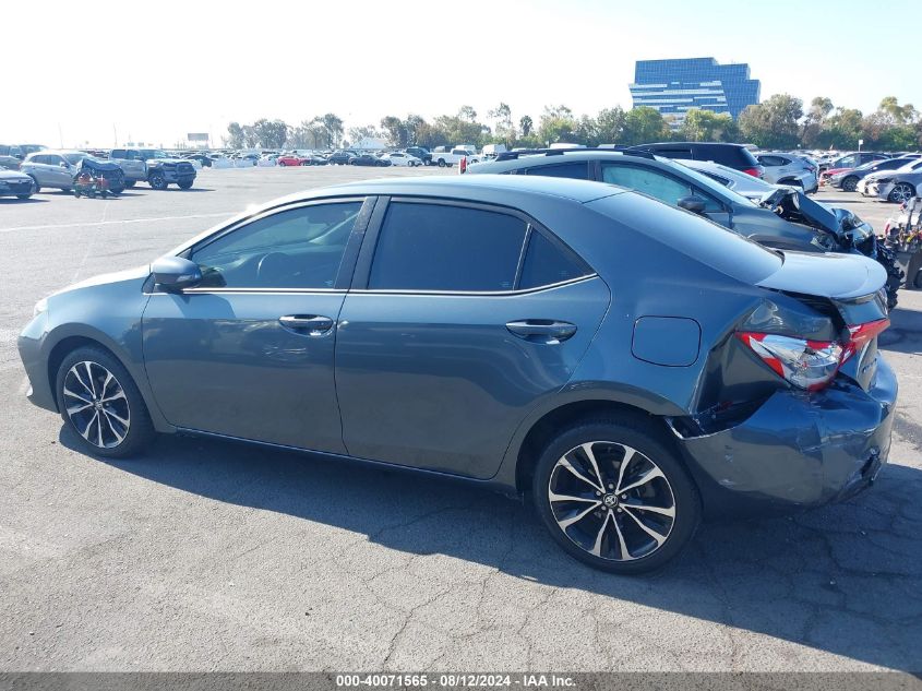 2017 Toyota Corolla Se VIN: 5YFBURHE9HP647970 Lot: 40071565